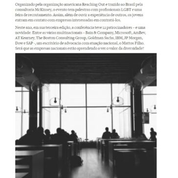 Por que contratar gays ? e mulheres e negros ? é bom para os negócios – O Estado de S. Paulo